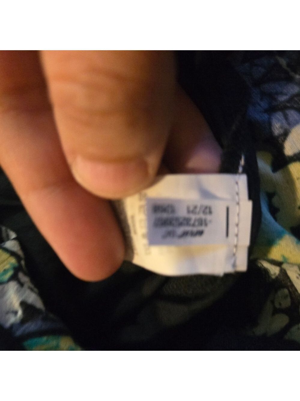 Aerie Floral Skort XS Blue Green Ruffle Mini Skirt Shorts NWT - Picture 10 of 13